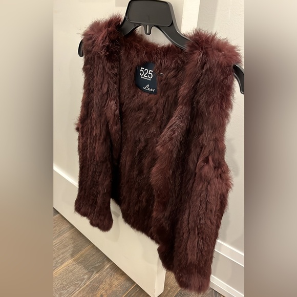 Real rabbit fur vest - Picture 2 of 4
